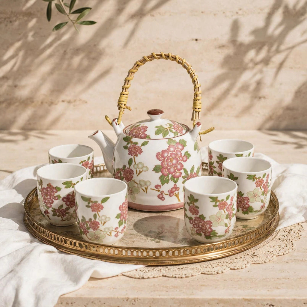 Floral Tea Set
