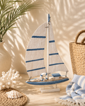 Coastal Breeze Sailboat Décor