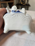 Victorian style small porcelain figurine