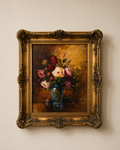 Vintage Floral Oil Painting