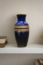 Royal KPM Bavaria Cobalt Blue Vase