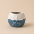 Coastal Starfish Ceramic Pot