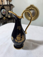 Mini Limoges Blue & Gold Jug