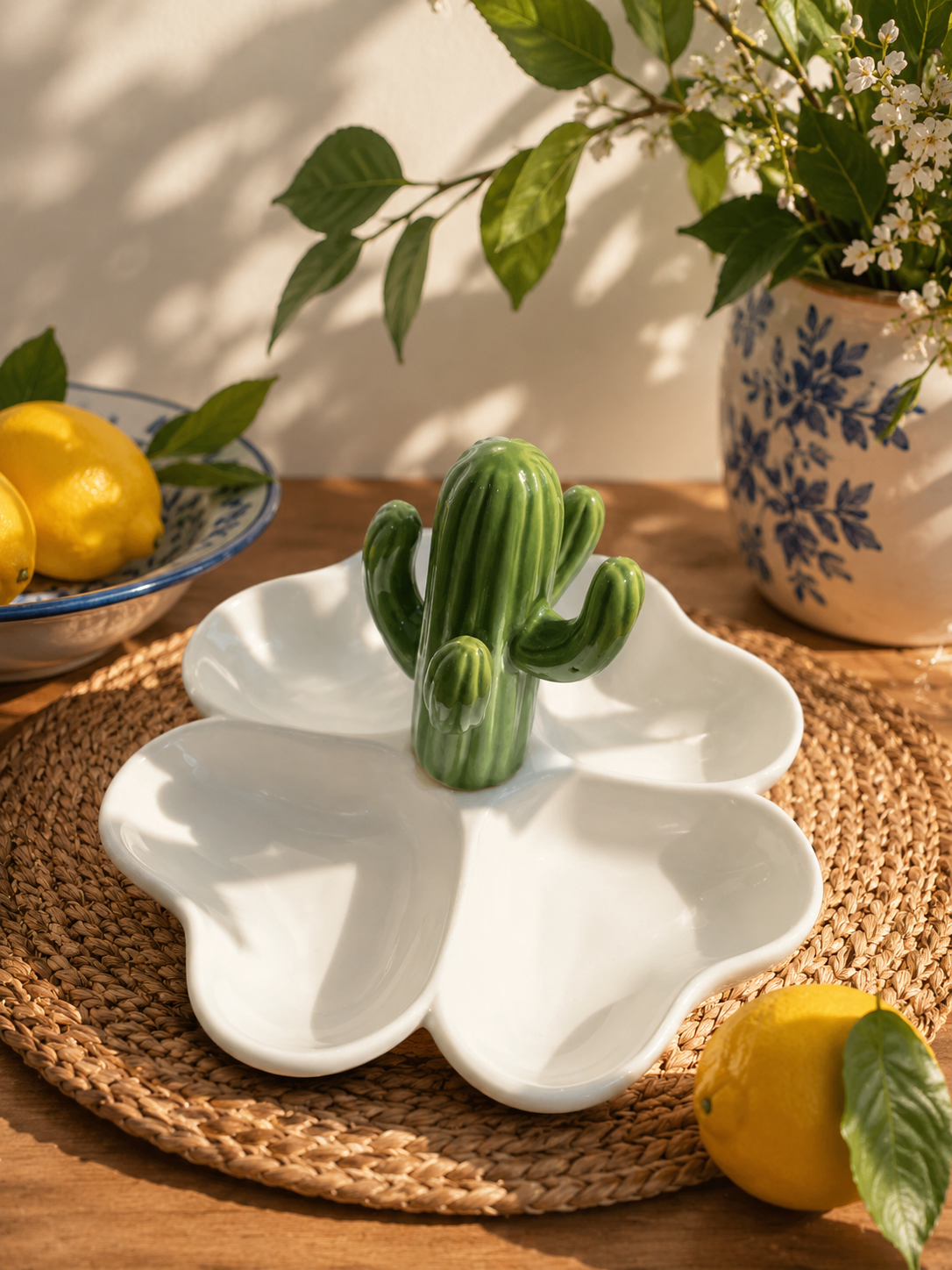 Cactus Small Serving Dish – Summer Edition