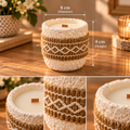 🤍 Ivory Boho Candle