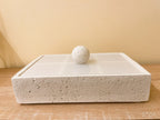 🤍 The Ivory Stone Organizer