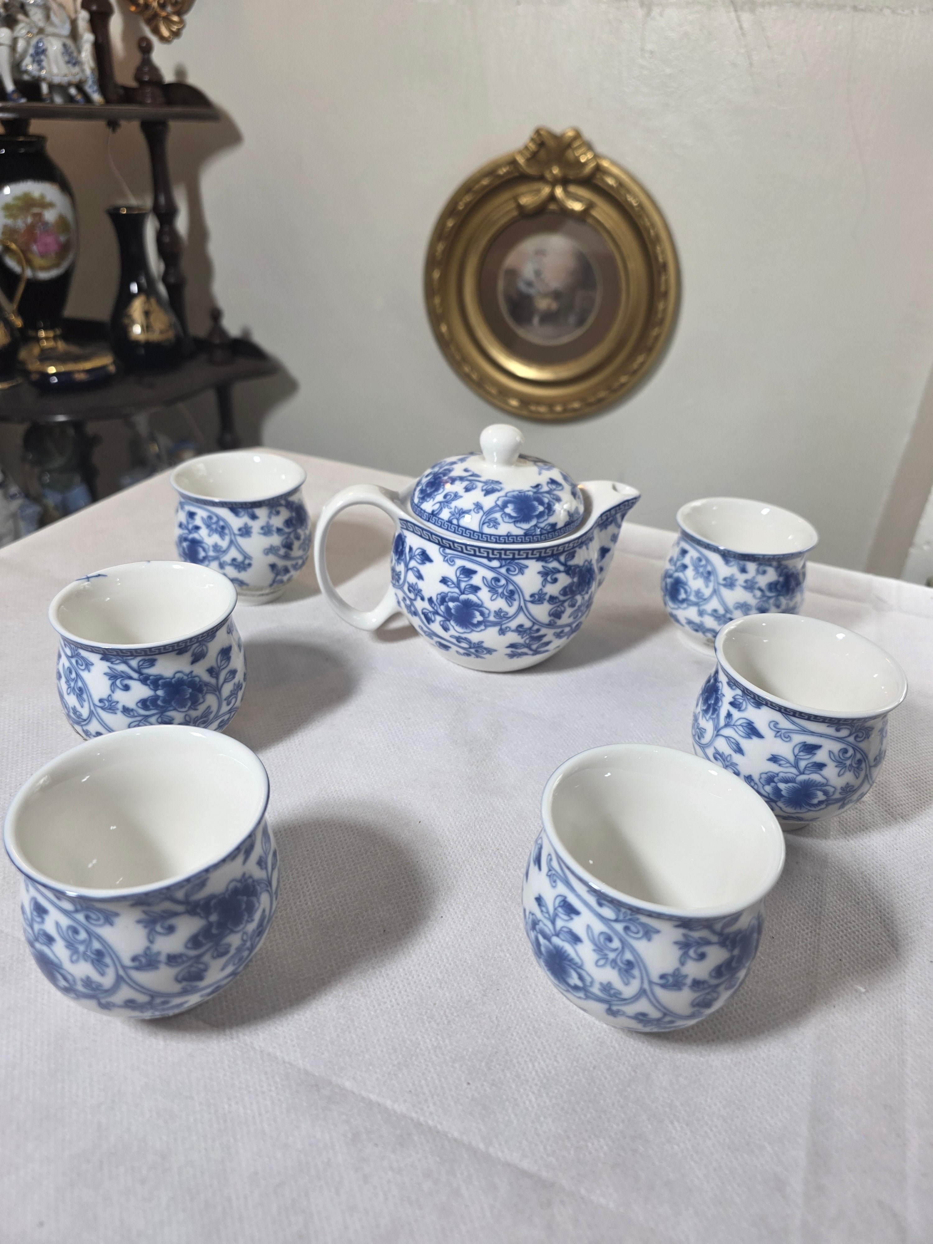 Celestial Blue Tea Ensemble