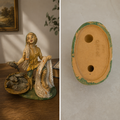 Vintage Euromarchi Italy 2973/D Nativity Fisherman Figurine - Unbreakable PVC