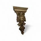 Vintage Gold Baroque Étagère Wall Shelf