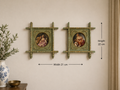Vintage Romantic Art Resin Wall Frames – Set of 2