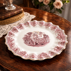 Vintage transferware plate