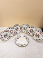 Royal Garden Porcelain Dessert Set