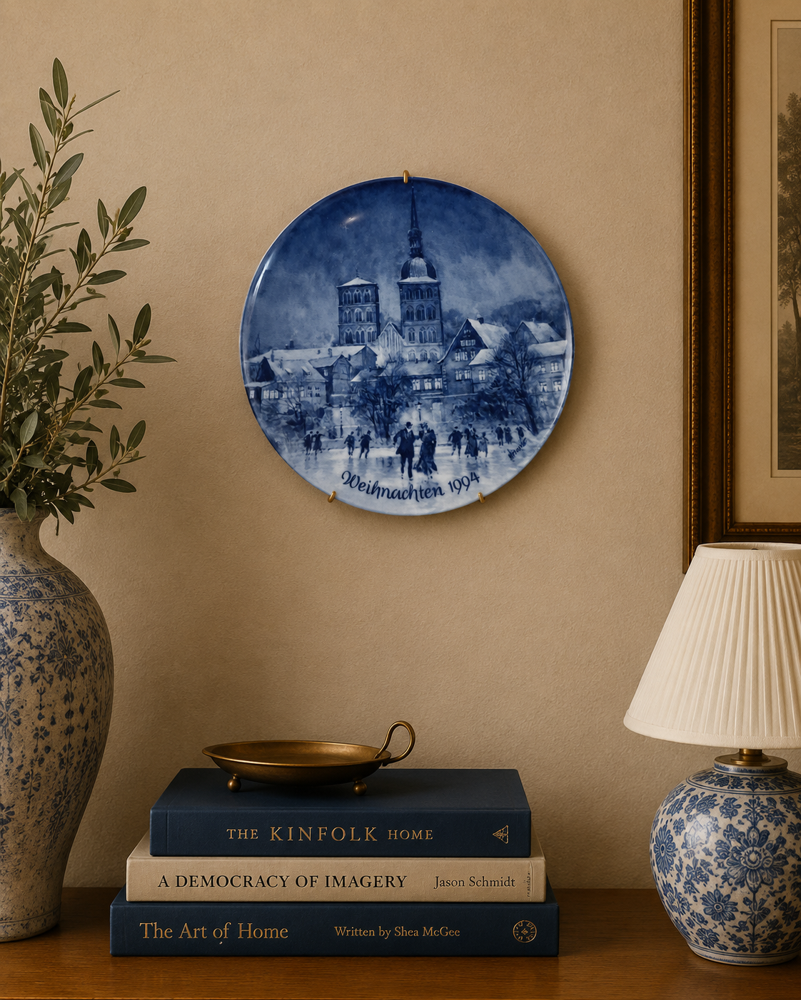 Christmas Eve in Stralsund – Limited Edition Collector Plate