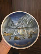 Royal Tettau Germany – Vintage Christmas 1987 Limited Edition Porcelain Plate