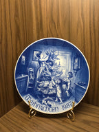 Vintage Bareuther Christmas 1987 Limited Edition Porcelain Plate – Germany