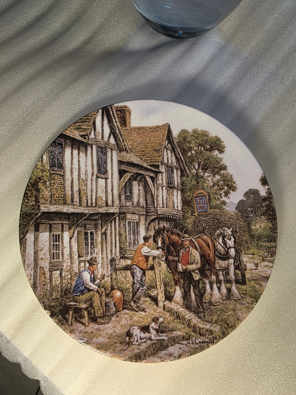 Royal Doulton “The Village Inn” Limited Edition Collector Plate