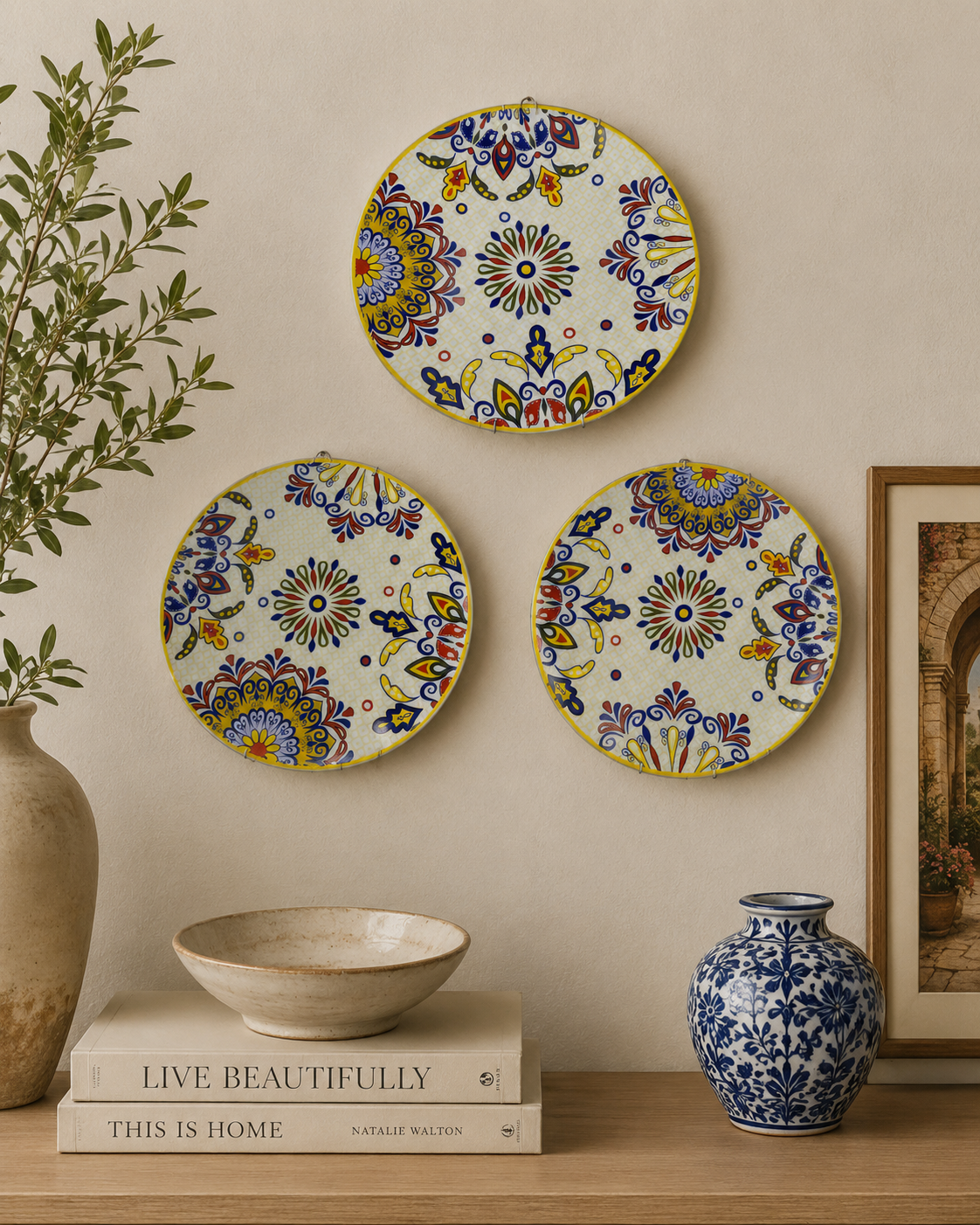 Mediterranean Wall Plate Collection
