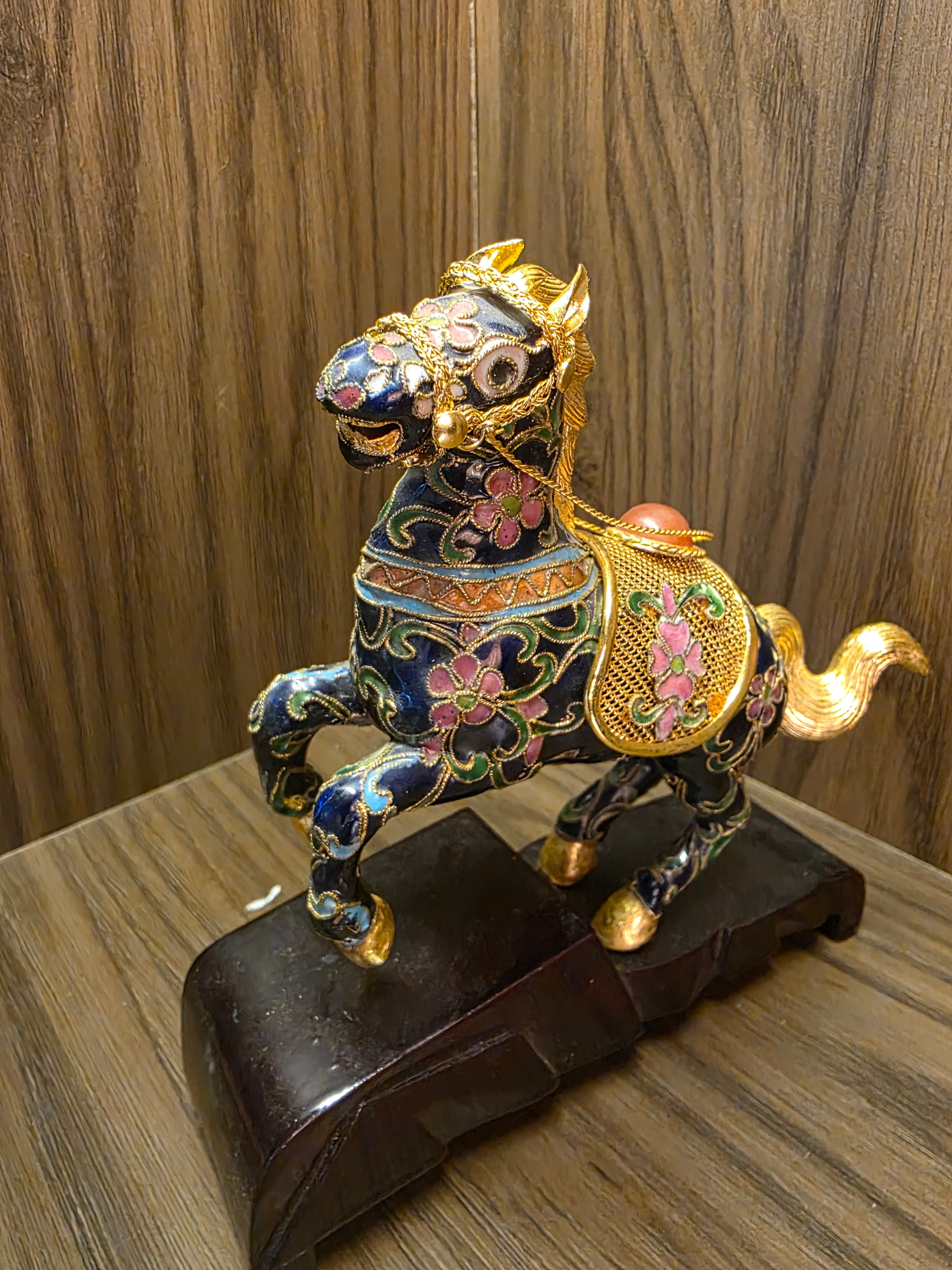 Majestic Cloisonné Horse