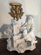 Vintage German Biscuit Porcelain Figurine