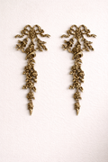 Vintage Copper Floral Wall Ornaments – Set of Two