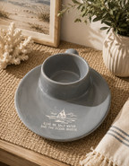 Coastal Snack & Dip Server