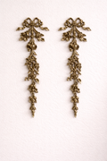 Vintage Copper Floral Wall Garlands – Set of Two