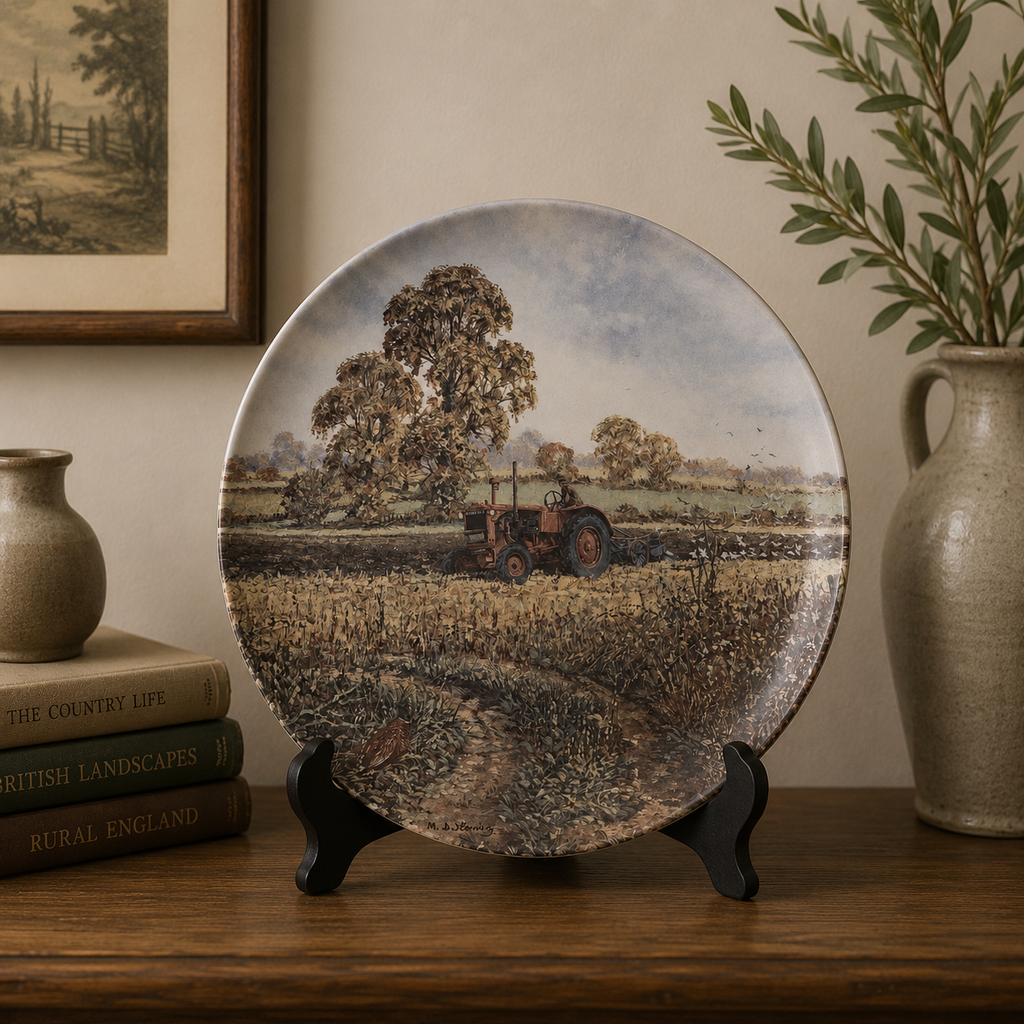 Wedgwood Queen's Ware "Autumn Fields" Decorative Plate
