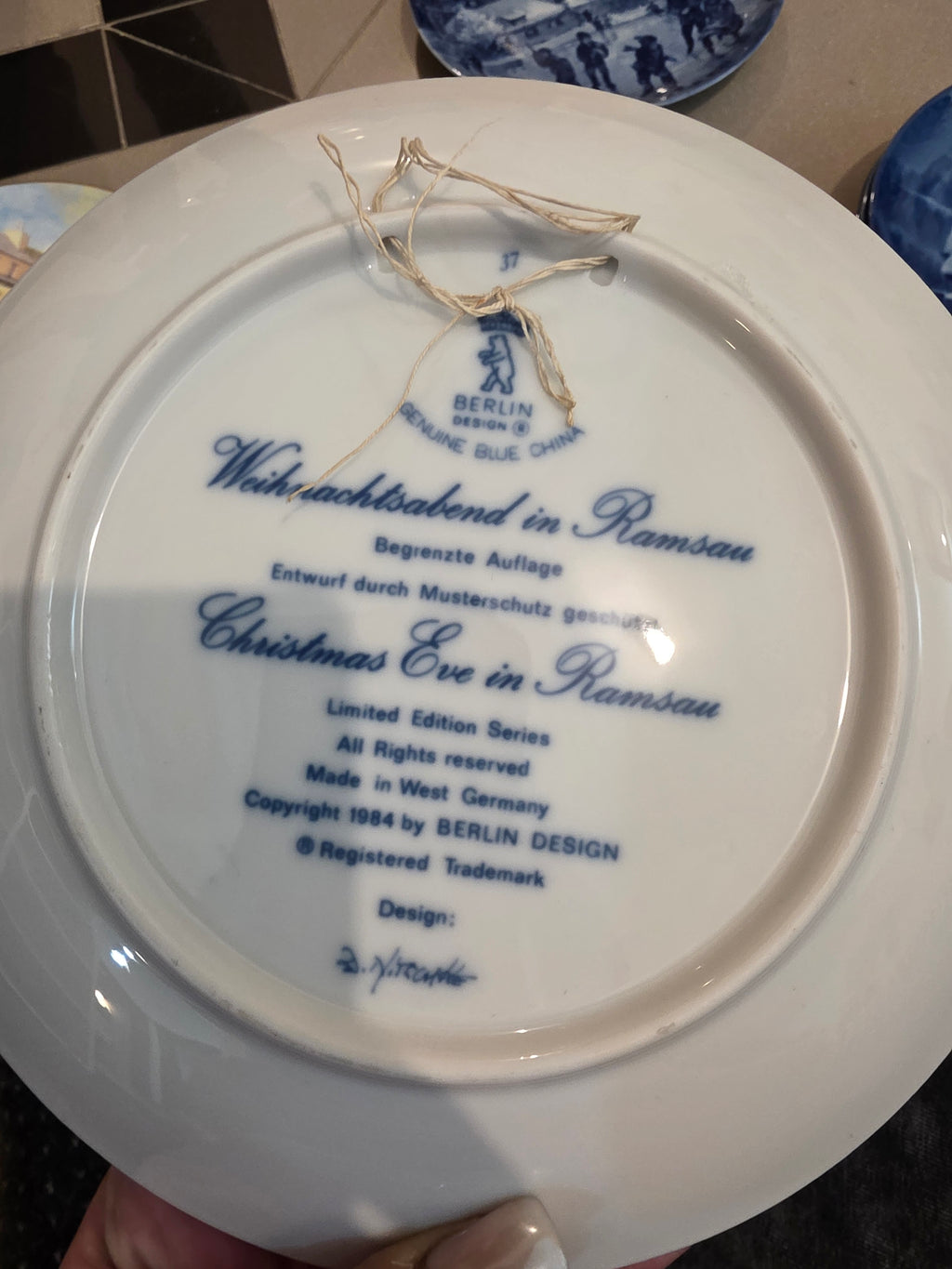 Christmas Eve in Ramsau – Limited Edition Collector Plate