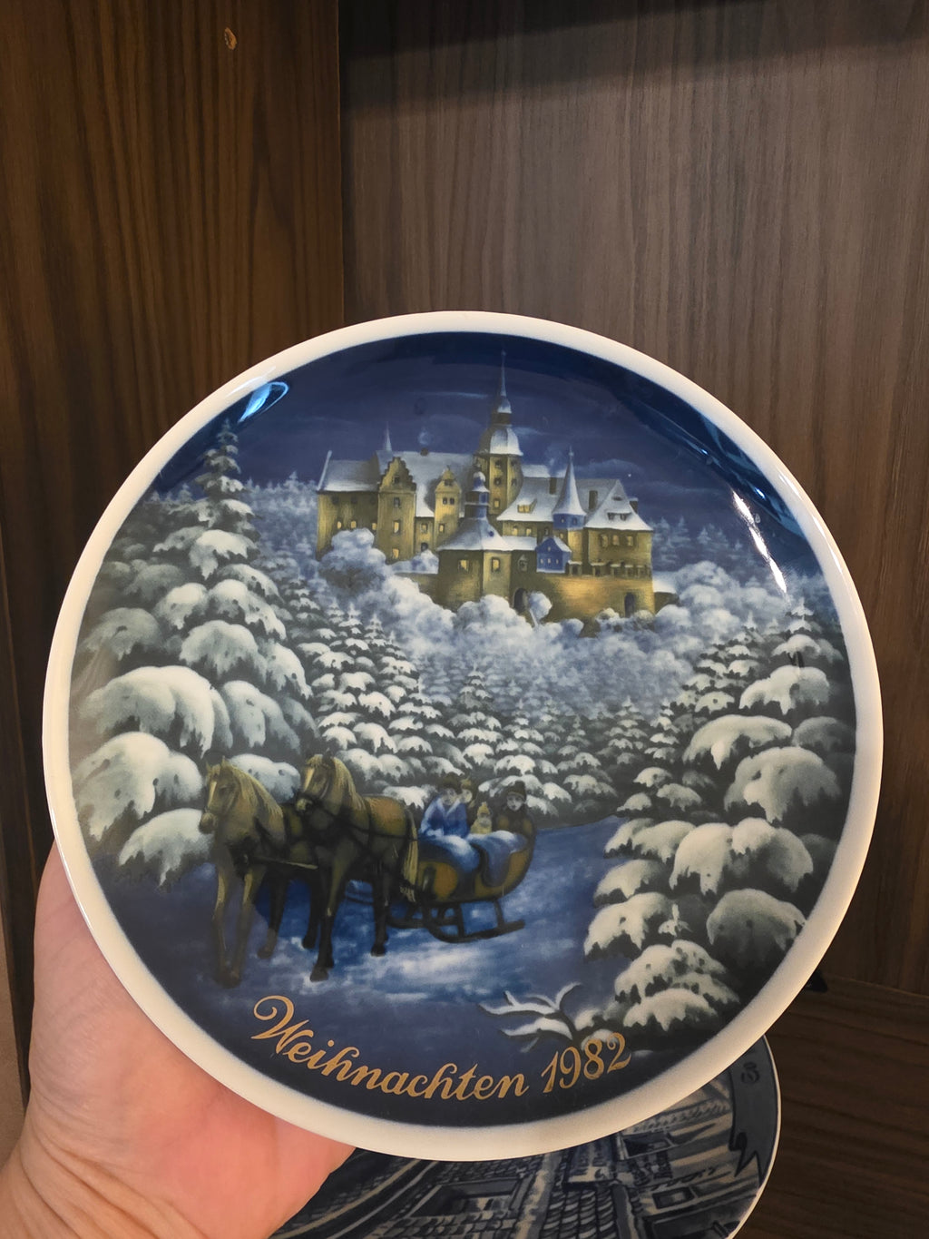 Royal Tettau Germany – Weihnachten 1982 Limited Edition Collector’s Plate