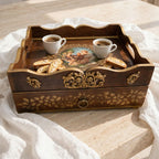 Decoupage wood Mini Coffee Corner