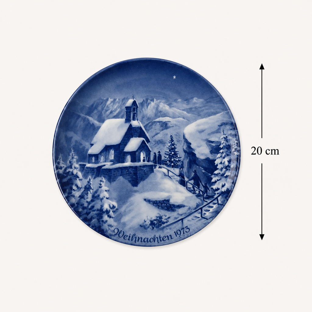 Holiday on the Wendelstein – Limited Edition Collector Plate (1973)