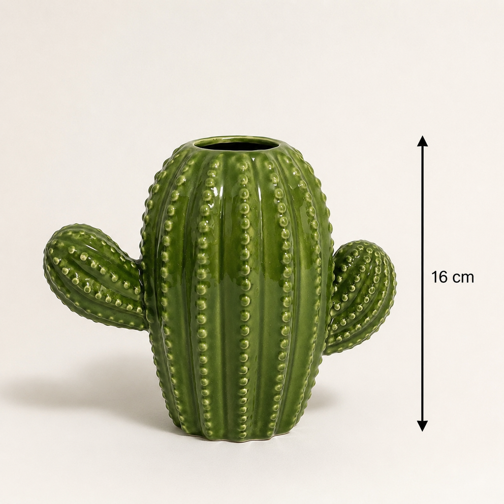Desert Charm Cactus Vase