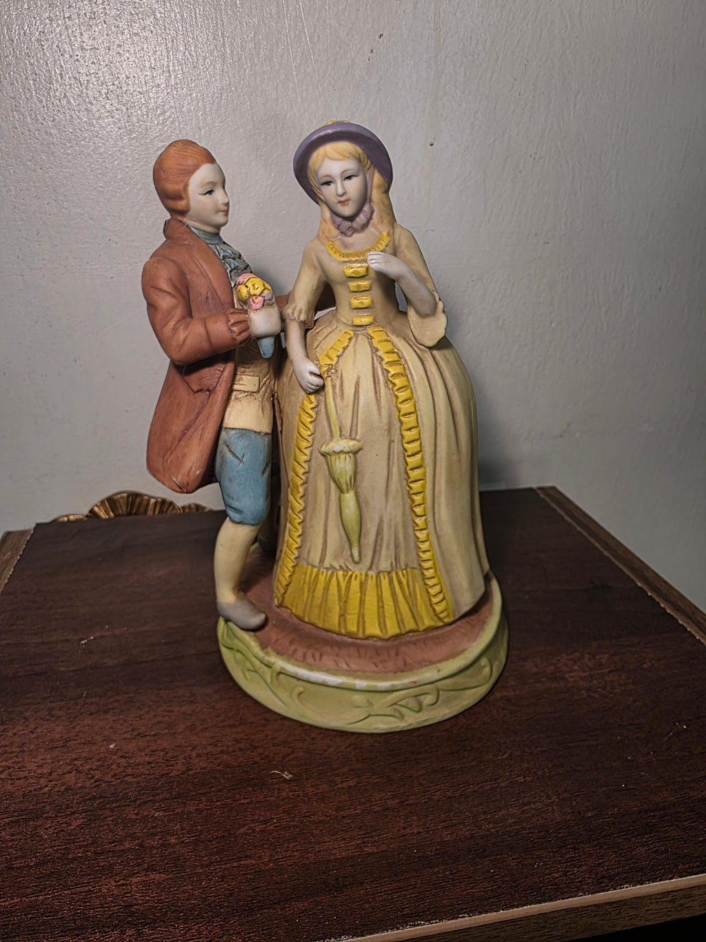 Vintage European-style figurine