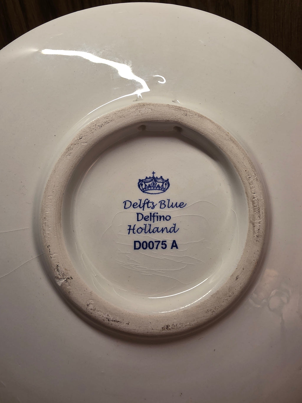 Dutch Countryside Charm – Delft Blue Holland Decorative Plate | 18 cm
