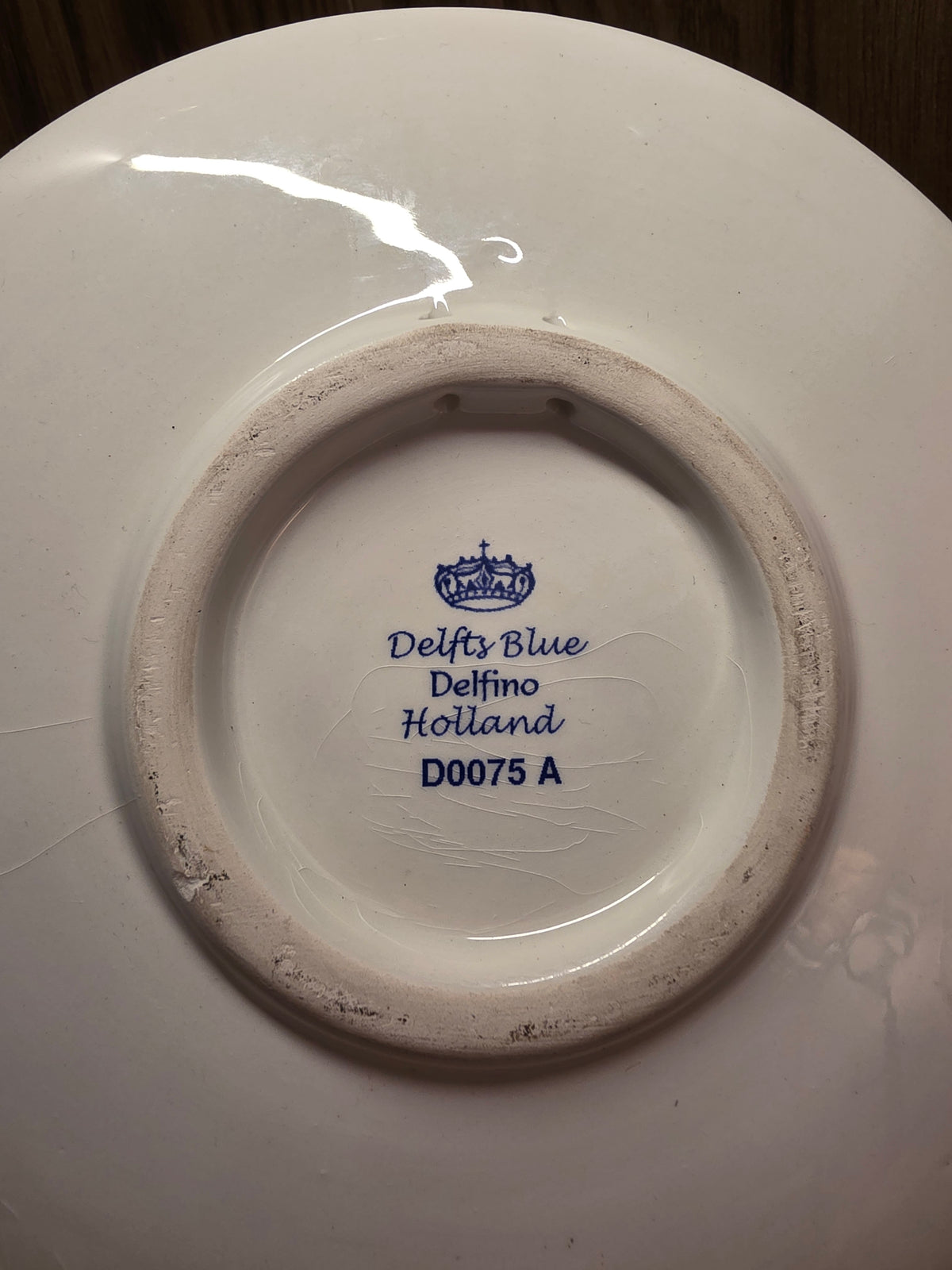 Dutch Countryside Charm – Delft Blue Holland Decorative Plate | 18 cm