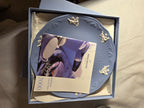 Vintage Wedgwood Pale Blue Jasperware 2000 Christmas Plate – "The Flight Into Egypt" Collector Plate