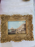 Vintage Venice Artwork Frame – Gold Baroque Elegance