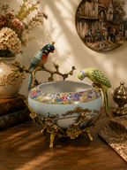 Sèvres Style Bird Garden Bowl
