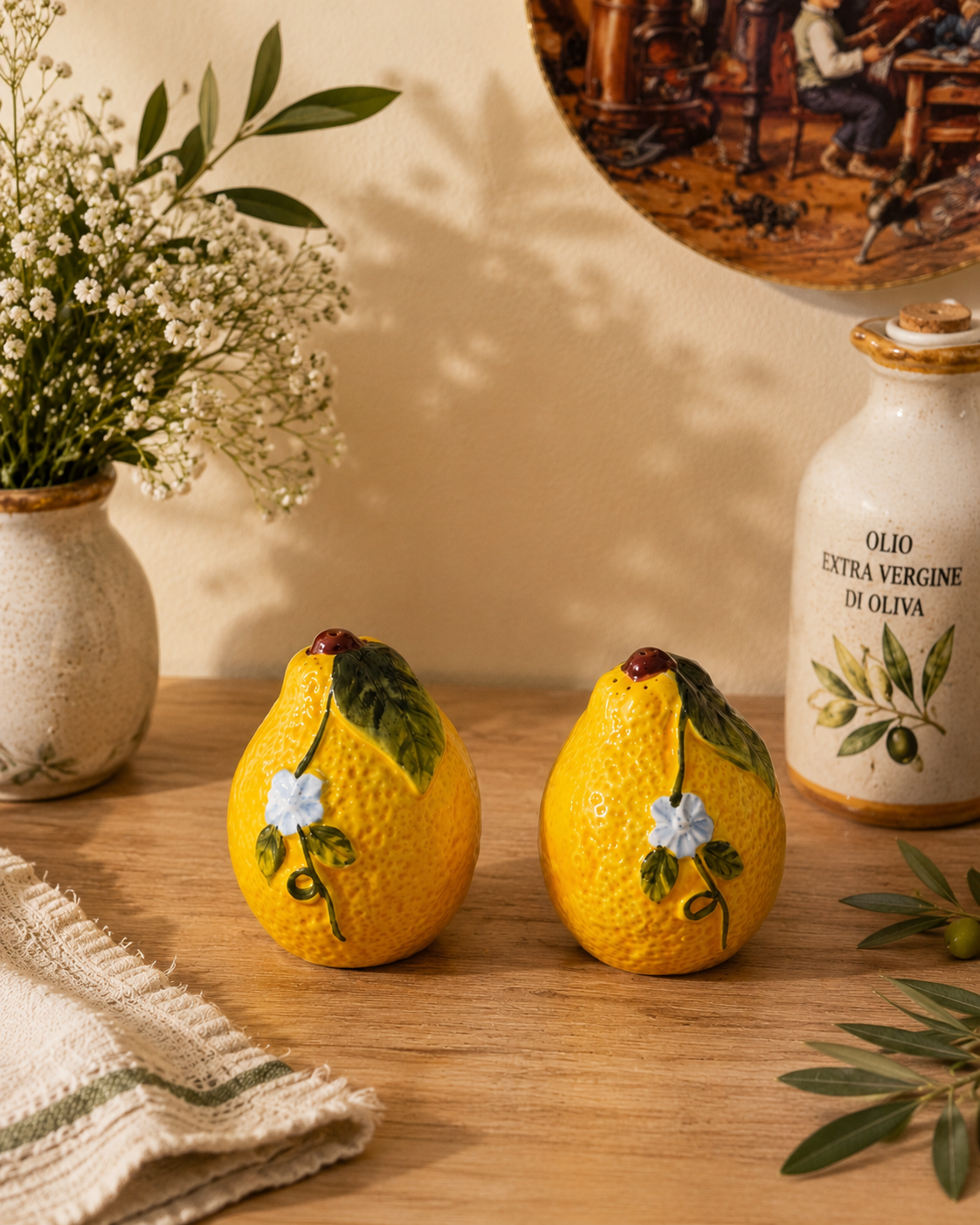 Lemon Grove Salt & Pepper Shakers
