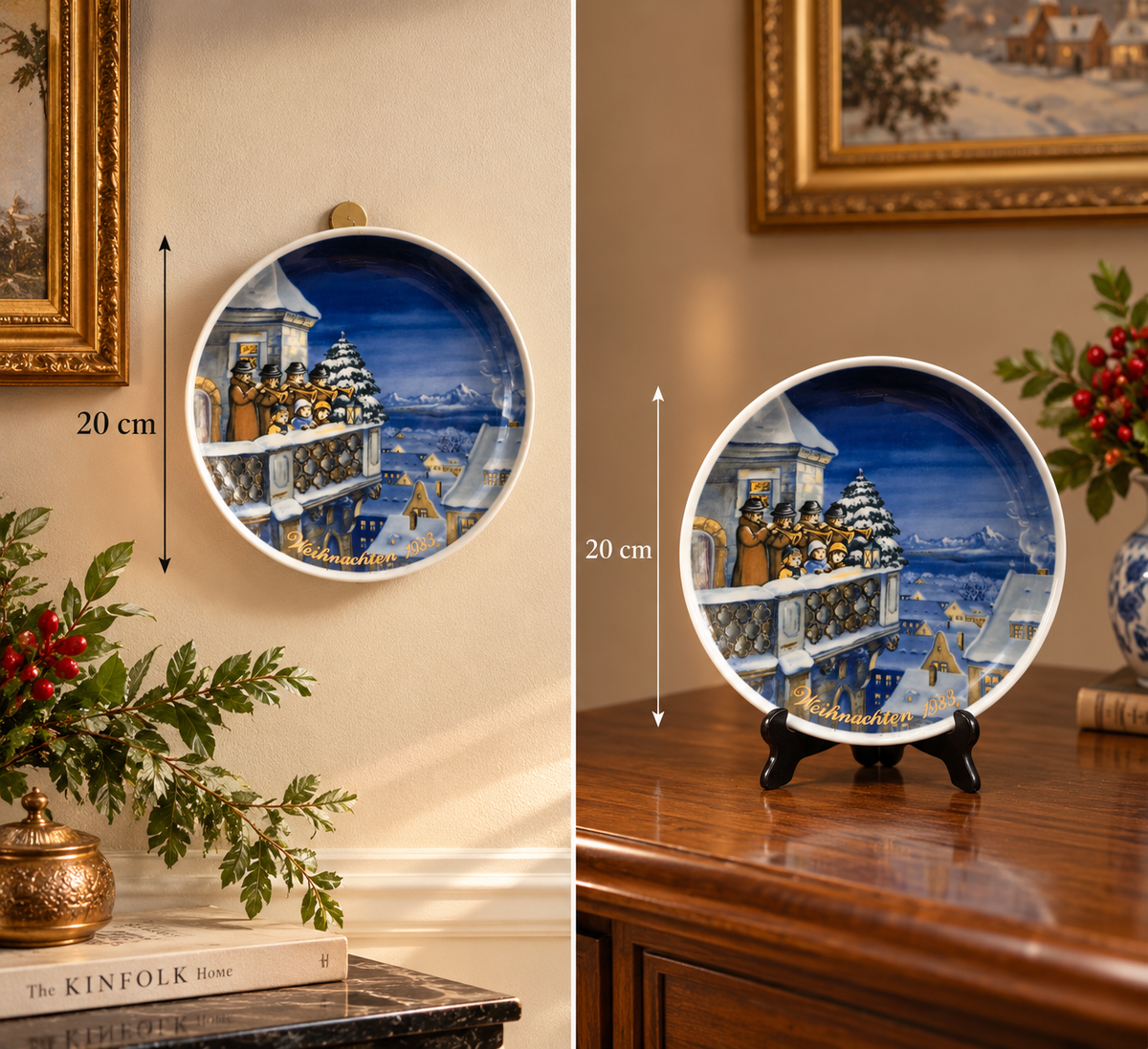 Royal Tettau Germany – Weihnachten 1983 Collector’s Plate