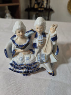 Victorian style small porcelain figurine