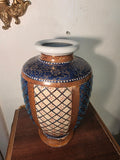 Japanese Satsuma-style vase (moriage technique)