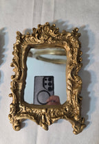 Antique Style Gilded Wall Mirrors – Set of Two