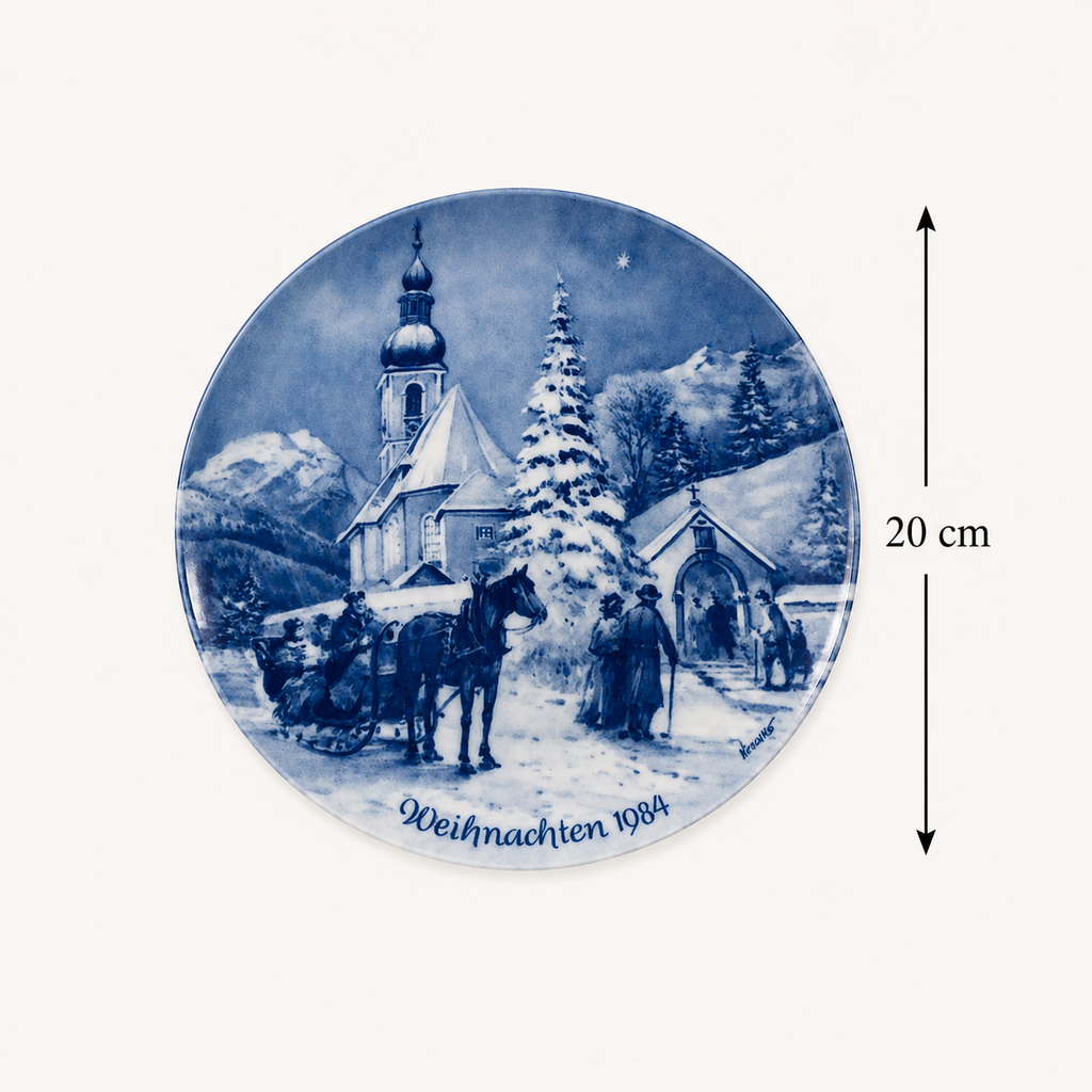 Christmas Eve in Ramsau – Limited Edition Collector Plate