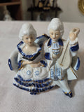 Victorian style small porcelain figurine