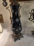 Antique Sèvres Garniture Set – Clock & Candelabra Pair