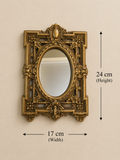 Ornate Antique Gold Resin Baroque Wall Mirror