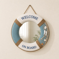 Seaside Welcome Mirror - Foam