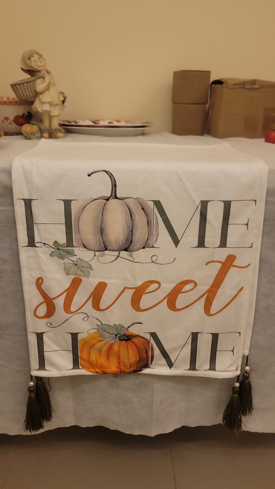Hello Fall – Autumn Leaves Table Runner 🍂