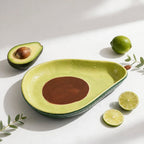 Avocado Ceramic Serving Platter – 26 cm